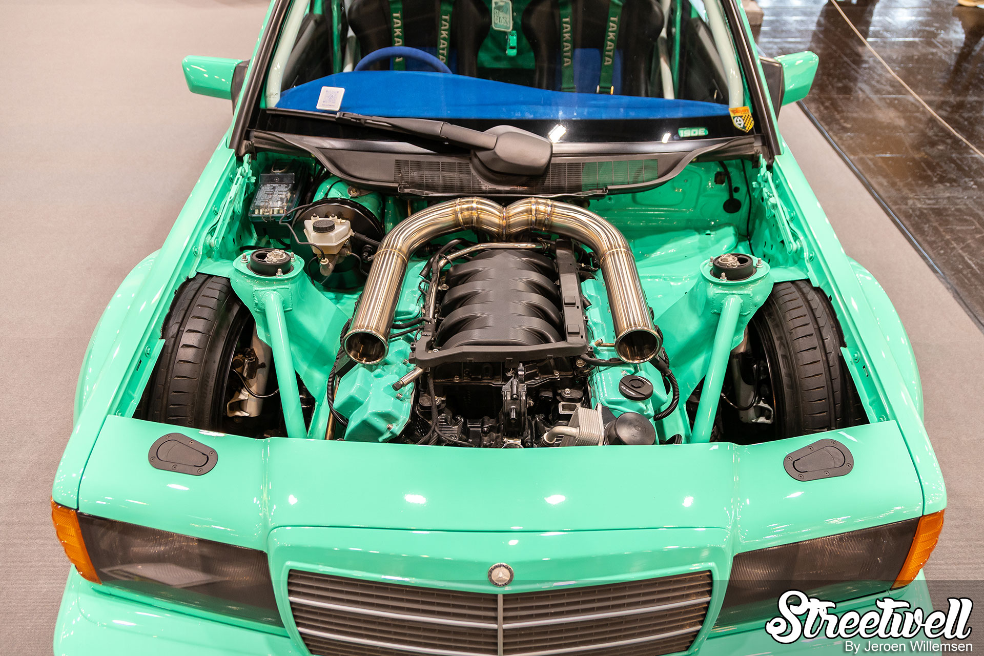 Falken Mercedes EVO II Dominates Essen Show - Streetwell